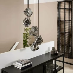 WoonStijl Hanglamp 5L rock getrapt