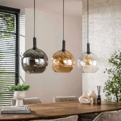 WoonStijl Hanglamp 3L Sfera tricolore