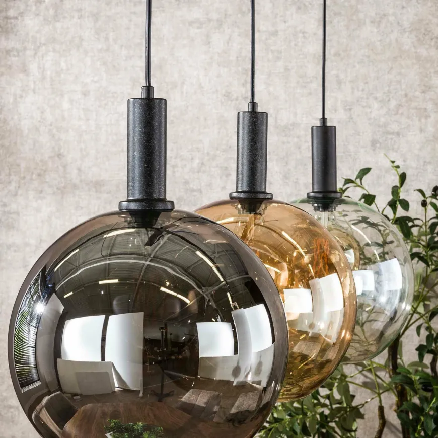 WoonStijl Hanglamp 3L Sfera tricolore
