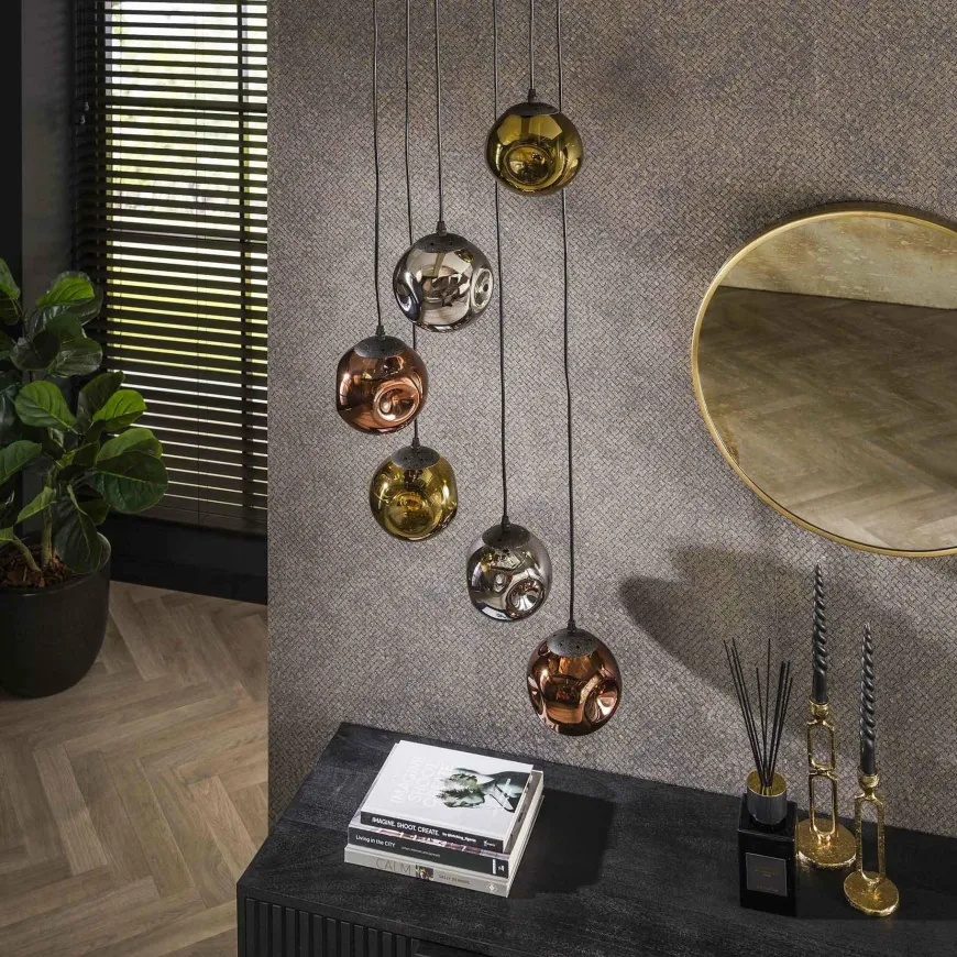 WoonStijl Hanglamp 6L stellar