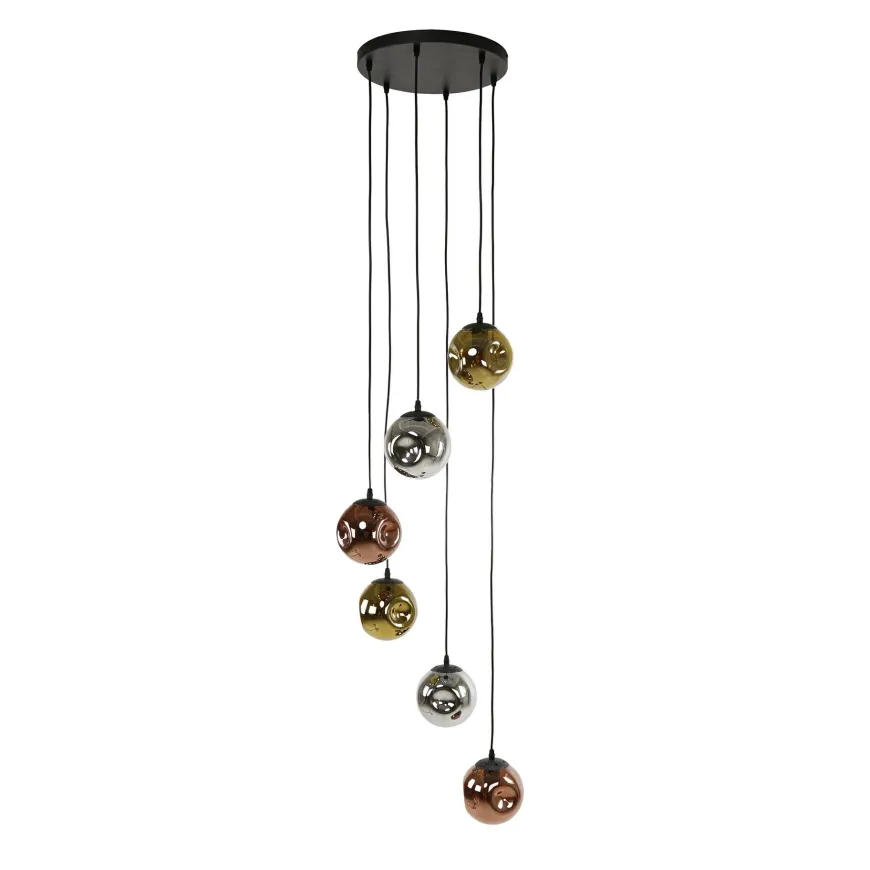 WoonStijl Hanglamp 6L stellar