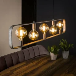 WoonStijl Hanglamp 5L strip