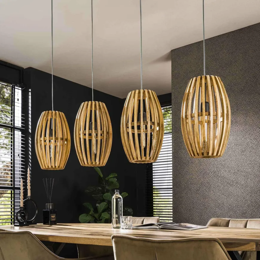 WoonStijl Hanglamp Orbit met 4 kappen