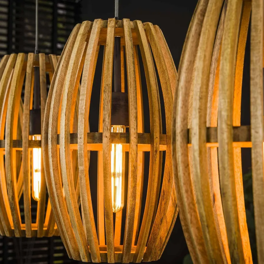 WoonStijl Hanglamp Orbit met 4 kappen