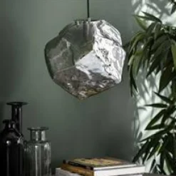 WoonStijl Hanglamp Rock Chromed glas