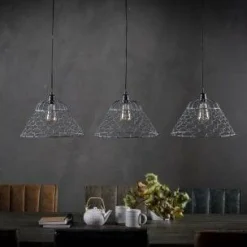 WoonStijl Hanglamp 3xØ35 gaas
