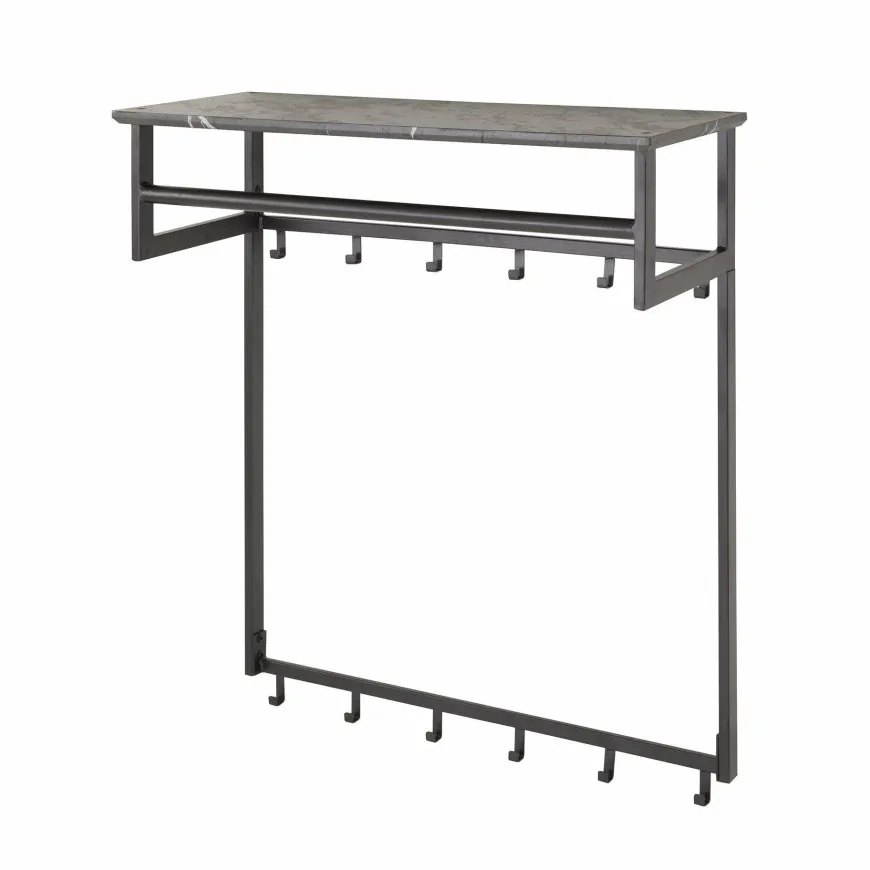 WoonStijl Kapstok Ceramic roede 12 haaks