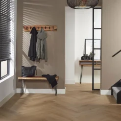 WoonStijl Kapstok edge 8 haken / Massief acacia naturel