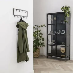 WoonStijl Kapstok industrial 9 haken