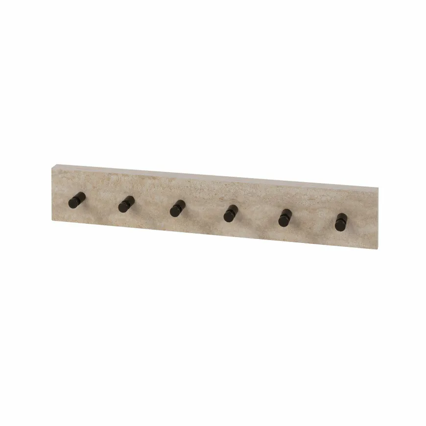 WoonStijl Kapstok Travino 6 haken - 60 cm