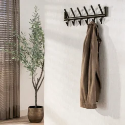 WoonStijl Kapstok Tubo 2x6 haken bruin