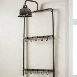 WoonStijl Kapstoklamp 2x5 Haken