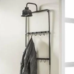 WoonStijl Kapstoklamp 2x5 Haken