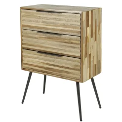 WoonStijl Ladekast 3L Teca strip