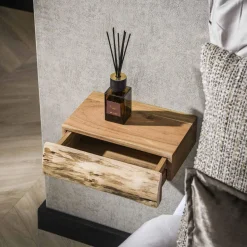 WoonStijl Nachtkastje 1 lade set van 2 tree XS acacia