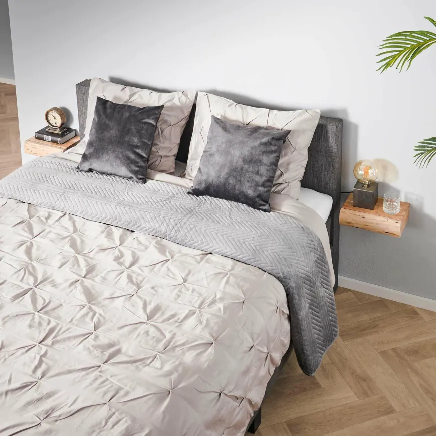 WoonStijl Nachtkastje 1 lade set van 2 tree XS acacia