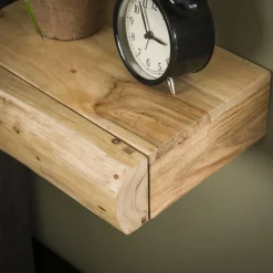 WoonStijl Nachtkastje 1 lade set van 2 tree XS acacia