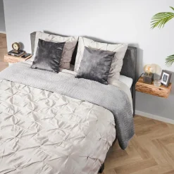 WoonStijl Nachtkastje 1 lade set van 2 tree L acacia