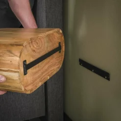 WoonStijl Nachtkastje Bend acacia met 1 lade