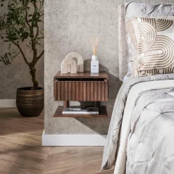 WoonStijl Nachtkastje Carve Shelve met 1 lade