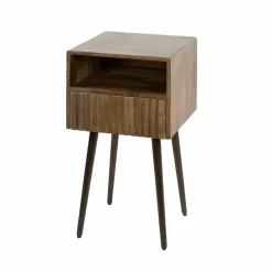 WoonStijl Nachtkastje Carve met 1 lade