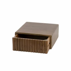 WoonStijl Nachtkastje Carve met 1 lade - set van 2