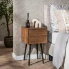 WoonStijl Nachtkastje Frame met 2 lades - set van 2