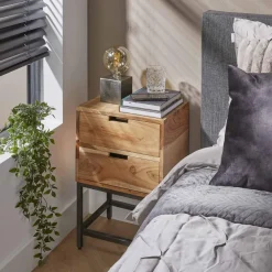 WoonStijl Nachtkastje 2L flat