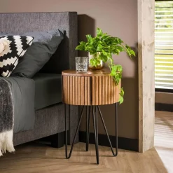 WoonStijl Nachtkastje tweak rond met 1 lade