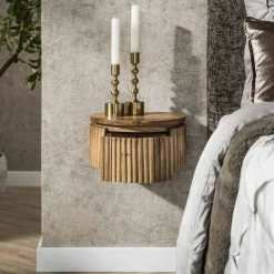 WoonStijl Nachtkastje XS zwevend rond 1L Wave