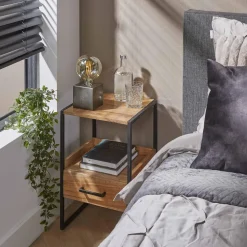 WoonStijl Nachtkastje XS niche Acacia met 1 lade