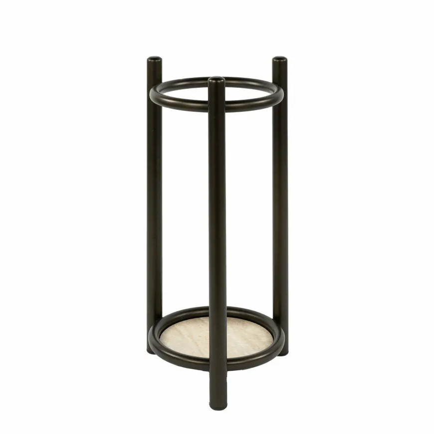 WoonStijl Paraplubak Luno rond bruin