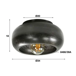 WoonStijl Plafondlamp sky Ø34