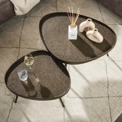 WoonStijl Salontafel Contour driehoekig set van 2