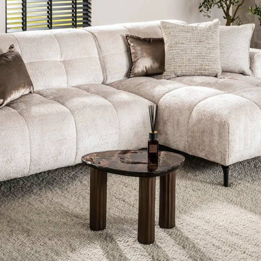WoonStijl Salontafel S Eclipse koper antiek finish