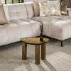 WoonStijl Salontafel S Eclipse goud antiek finish
