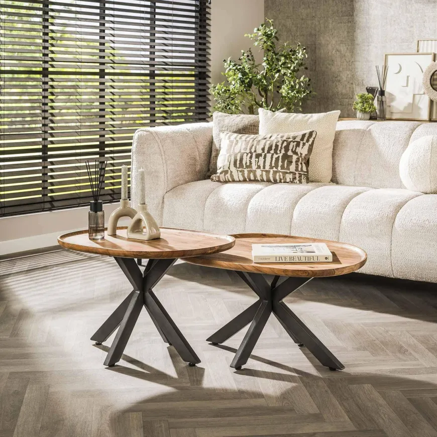 WoonStijl Salontafel set van 2 spider