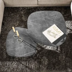 WoonStijl Salontafel set van 2 Rock shaped organisch