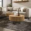 WoonStijl Salontafel set van 2 wave rond
