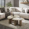 WoonStijl Salontafel set van 2 organic ceramic