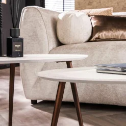 WoonStijl Salontafel Stone - set van 2 driehoekig
