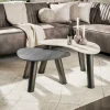 WoonStijl Salontafel Twin organisch set van 2 salontafels