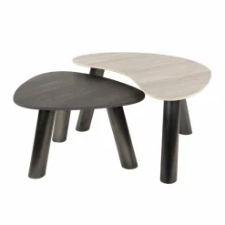 WoonStijl Salontafel Twin organisch set van 2 salontafels