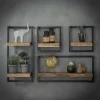 WoonStijl Set Wandplanken Live Edge Medium