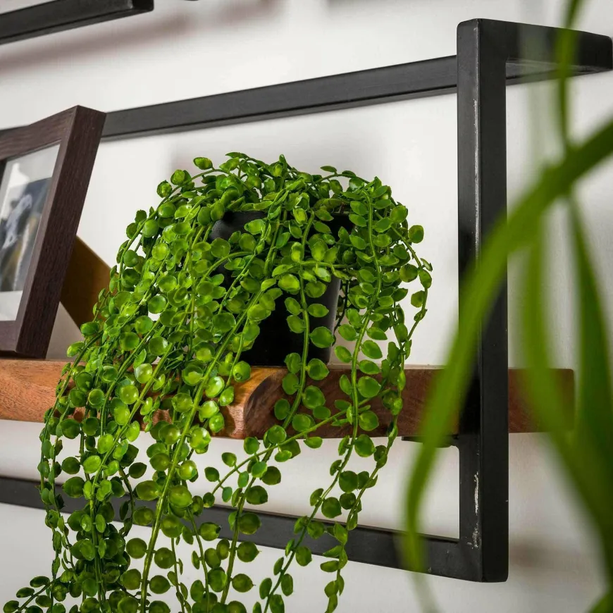 WoonStijl Set Wandplanken Live Edge Groot