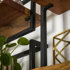 WoonStijl Set Wandplanken Live Edge Groot