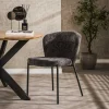 WoonStijl Stoel pull round - Deli antraciet
