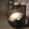 WoonStijl Tafellamp Ø50 basket XL Zwart nikkel