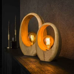 WoonStijl Tafellamp Arch wood M