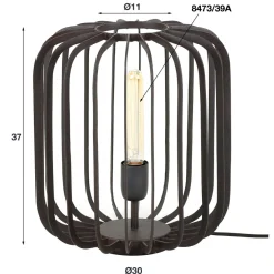 WoonStijl Tafellamp 1L capitol